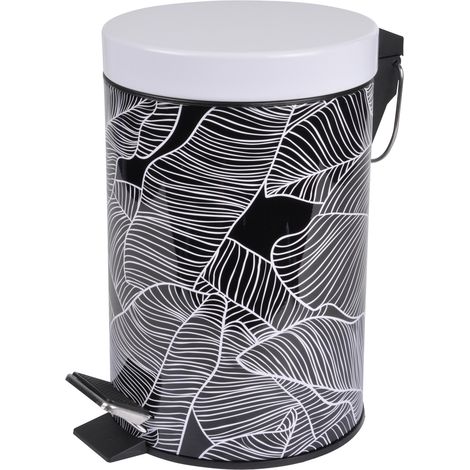 Poubelle a pedale metal Amazonie