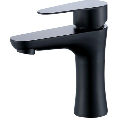 Lavabo à trou unique robinet WC mitigeur chaud et froid lavabo étirage ménager et tréfiler (1/5)