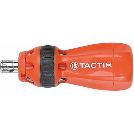ORION91 Pack x 2 unidades Set Destornillador Carraca 13 puntas en 1 TACTIX - Alta Calidad