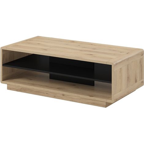 Mesa de centro Deltese 110 , 40x60x120cm, Diámetro: 0, Aglomerado laminado, Angular (1/4)