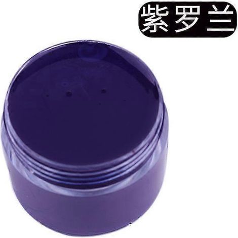 Crème de teinture et de réparation pour cuir, raviveur de couleur pour sacs, chaussures, canapés, vestes, protection contre les rayures et restauration du cuir véritable. Couleur : Violet