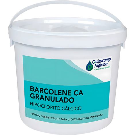 Barcolene CA granulés 5 kgs. – hypochlorite de calcium pour eau potable