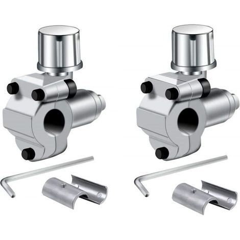 Ulisem BPV-31 perforiertes Ventil, 2 Stück, Ersatzteil für Klimaanlagen, kompatibel mit Rohren mit einem Außendurchmesser von 1/4", 5/16", 3/8". (1/5)