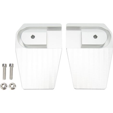 Repose-pieds carré à larges crampons pour moto, compatible avec Honda CMX500 Rebel CMX 500 300 Rebel500 2017-2022 argent. (1/5)