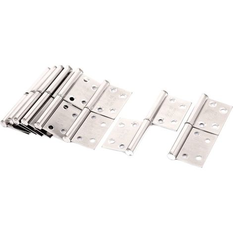 Linker Falttor-Anschlagscharnier aus Edelstahl 4' '4 (e6ae75948da3166ad96a7ab6af50721d)