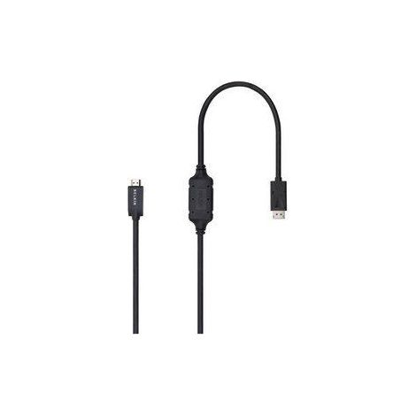 Cable DisplayPort a HDMI cable de audio y vídeo digital de 1 metro (1/4)