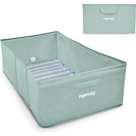 INGENUITY - Baignoire bébé pliable - Nomade - Doublure imperméable - Facile à nettoyer (1/5)