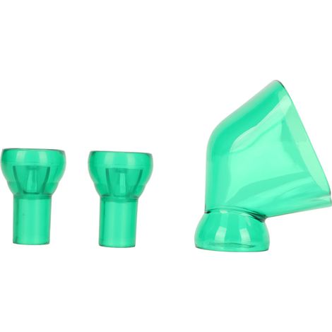 Tuyau d'évacuation d'eau en forme de nénuphar pour aquarium, vert (1/5)