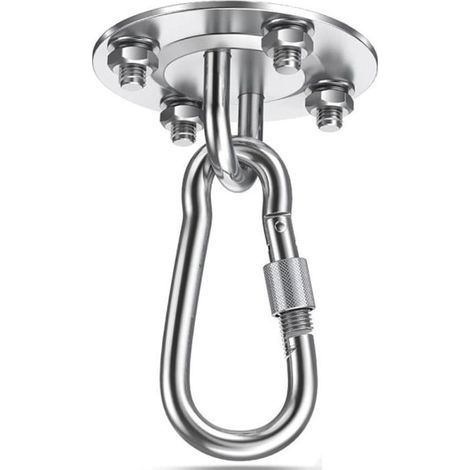 Crochet de toit, support de suspension de chaise haut de gamme en acier inoxydable, capacité de charge de 400 kg (1/5)
