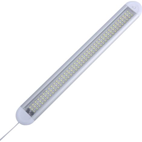 Bande lumineuse LED, lampe de lecture, 120 perles peuvent être utilisées pour les plafonniers de voiture, adaptées aux caravanes, fourgonnettes, bus, bateaux, camping-cars, camions, camping-cars, cuis (1/4)