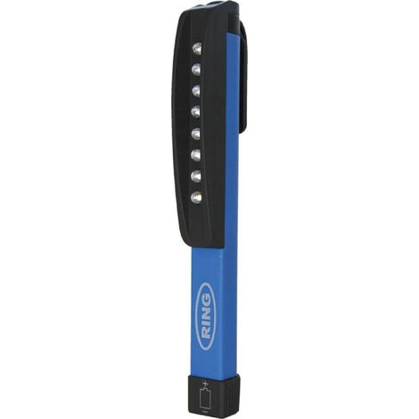 LAMPE DE POCHE 8 LED PILES INCLUSES RING