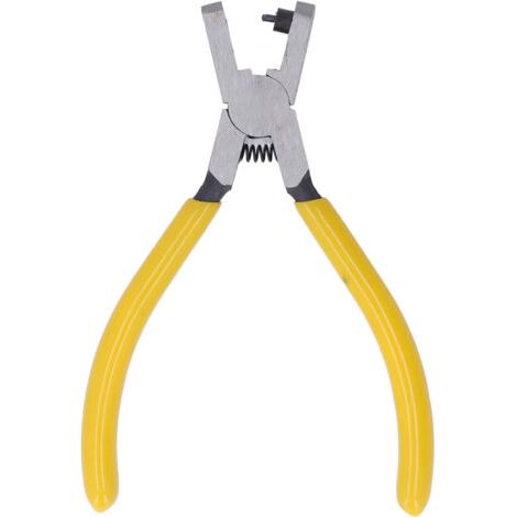 DEESSE SHOP-Hyuduo Ceinture de Montre - Punch à Trou de Trou de de de Tête Haute Résistance des de Fixation de 2 Mm pour la Courroie de la Ceinture Puncheur de Tête en Acier pour L'entretien du Ruban  (1/5)