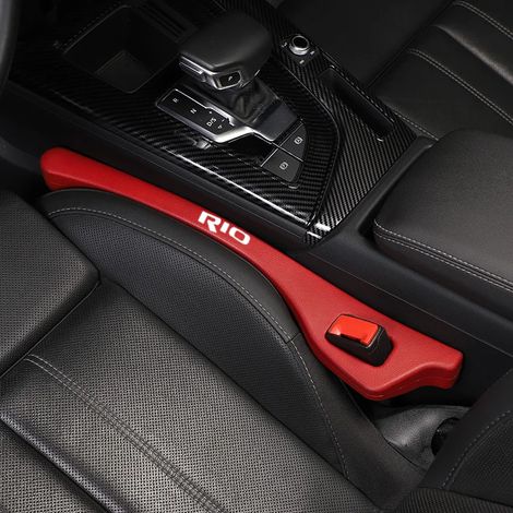 (Rouge à droite) Bouchon de couture de siège auto neuf, bande anti-fuite pour couture de siège, protection anti-chute pour Kia Rio 2, 3, 4 et 5 (1/5)