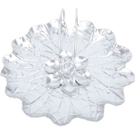Sin marca Soporte para rollos de cocina metálico redondo con barra lastrada, diseño minimalista plateado resistente – Ideal para el hogar y oficina (1/5)