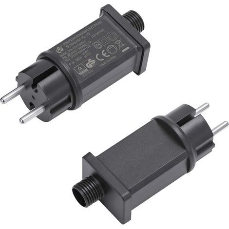[JAMAIS UTILISÉ] Étanche IP44 Transformateur LED,Pilotes Adaptateur d'alimentation,Adaptateur LED Basse Tension,IP44 Alimentation pour Éclairage de Noël avec Prise (1/4)