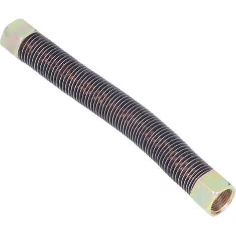Tuyau échappement compresseur air flexible décharge 12mm raccord modèle double cylindre en V (1/5)