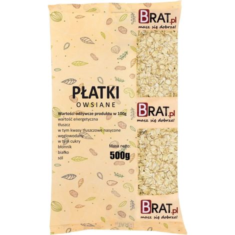 Copos de avena 500 g (1/3)