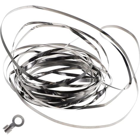 Bandes Chauffantes pour Soudeuse Manuelle 3 MM X 1 M Fil Chauffant Résistant sans Oxydation Kit de Réparation pour Machine à Sceller à Pédale Éléments Chauffants Solide (1/5)
