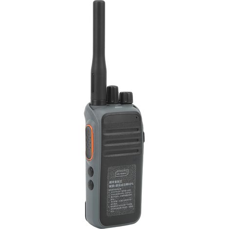 Talkie-walkie 400-480 MHz, radio portable bidirectionnelle, étanche IP54, alimentation AC 100-250 V, idéal pour le camping, les hôtels et les centres commerciaux (prise UE). (1/5)
