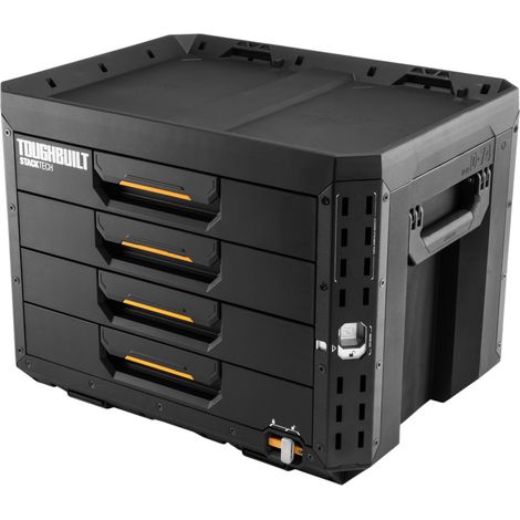 Caja de herramientas de 4 cajones con cierre, stacktech, 53 x 40,5 x 39,5 cm (1/5)