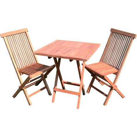 Teak Balkon Set 3-tlg.-MTH023 (1/3)