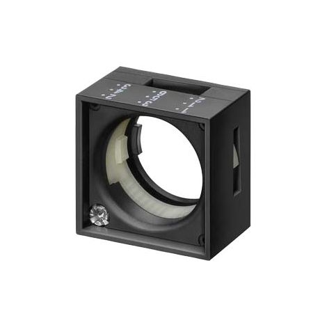 Ricambio per il programma quadrato in plastica, 26x26mm, supporto, default 1-4 mm nero