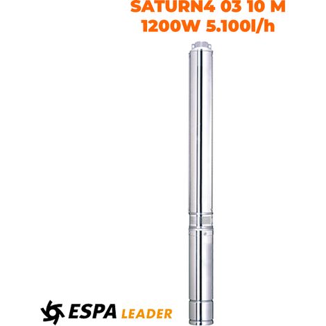 Bomba de agua sumergible Espa Leader SATURN4 03 10M 1200W 5100 l / h