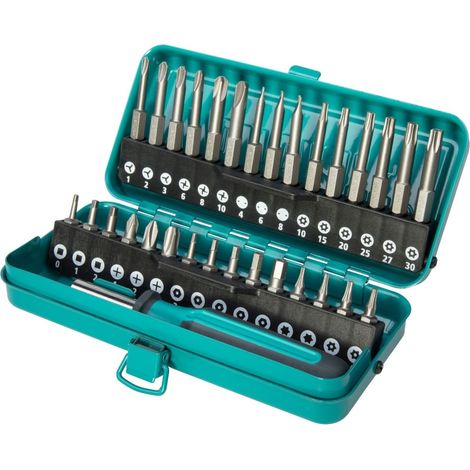 CAJA DE PUNTAS DE SEGURIDAD COMBINADAS 31 PIEZAS 1386000 WOLFCRAFT