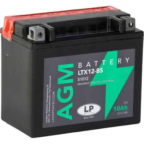 Batería de Moto 10Ah 12V LP LTX12-BS