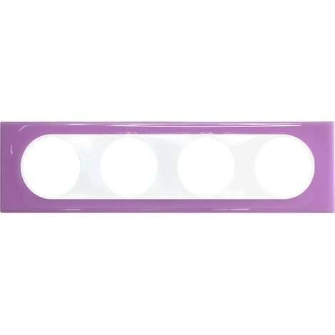 COMETE Plaque 4 postes JULIA EUR'OHM 61489
