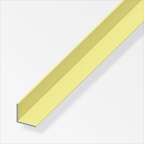 alfer Winkel 2 m, 10 x 10 mm Aluminium eloxiert messing Winkel