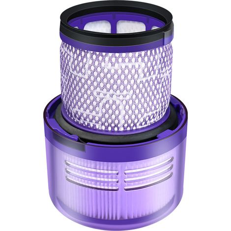 YMYNY Aryavos Filter für Dyson V11 V15 SV14 SV17 SV22, Ersatzfilter für Absolute Total Clean Extra Pro Animal Torque Drive Detect Staubsauger, ersetzt DY-970013-02 & 97001302, Lila (1/5)