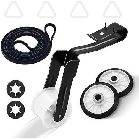 Kit de réparation pour sèche-linge 4392065 comprenant : courroie de sèche-linge 341241, kit de rouleaux de tambour 349241T, poulie de renvoi 691366 - Pièces pour le modèle WED4815EW1 (1/5)