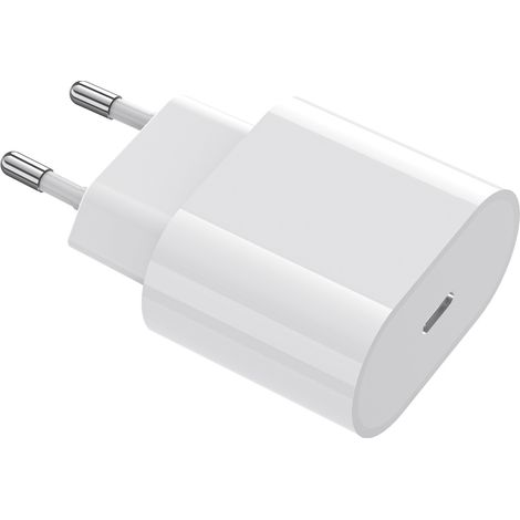 Caricabatterie rapido USB da 20 W per iPhone 14/14 Plus/ecc. Adattatore da parete di tipo C (1/3)