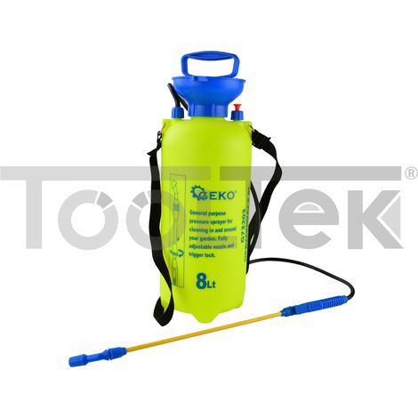GEKO G73203 SPRUZZINO NEBULIZZATORE POMPA A PRESSIONE 8L POMPE (1/5)