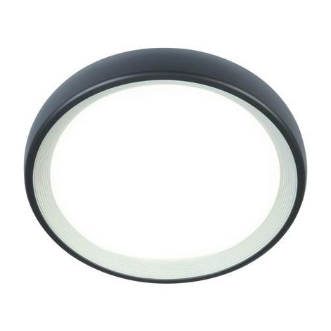 Plafón redondo 18W Led 4000K grafito linea loft (1/3)