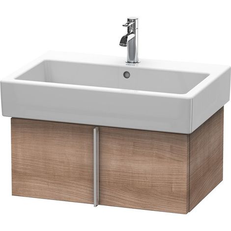 Mobile Vanity Duravit Vero Vanity da parete 6105, con 1 cassettone, 650mm, Colore (anteriore/corpo): Ciliegio del Ticino - VE610507373