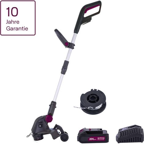 Gomag Akku Rasentrimmer GO-RT300 20V 30 cm Ersatzfadenspule 2,0 Ah Starterset (1/5)