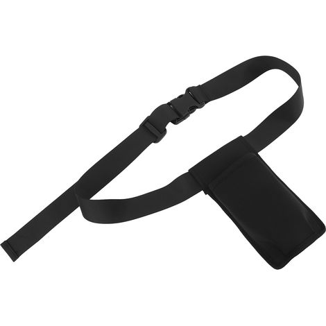 Sac de Ceinture de Massage Noir Étanche pour Huiles et Crèmes - Parfait pour Spa et Soins à Domicile (1/5)