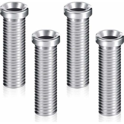 Viti per cestello lavello in acciaio inox da 45 mm, accessori di fissaggio, bulloni per lavello, tappi per filtro lavello da cucina (1/4)