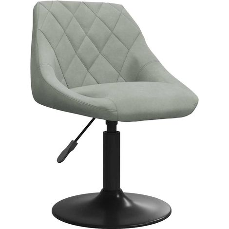 Maison Exclusive - Barhocker Hellgrau Samt