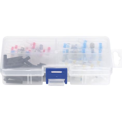 100Pcs Heat Shrink Tube Sleeve Schrumpfschlauch Wire Cable Crimp Terminals Connector