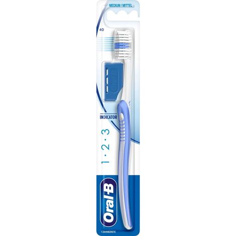 Spazzolino da denti Oral-B 1 2 3 Travel Cap Mittel