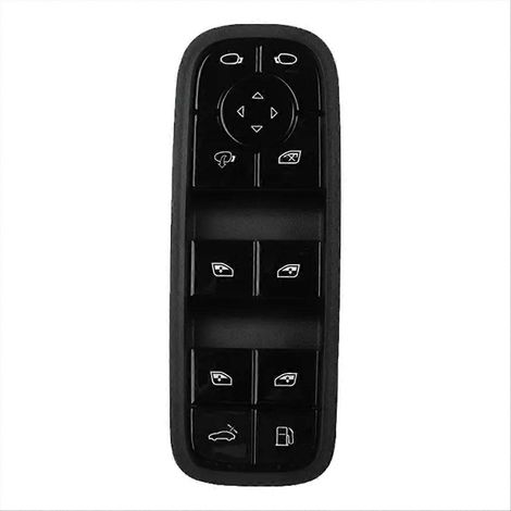 Set mit 5 elektrischen Fensterheberknöpfen für Autos, Fensterheberschalter, Autoersatzteil, Fahrkomfort, einfacher Austausch. (1/5)