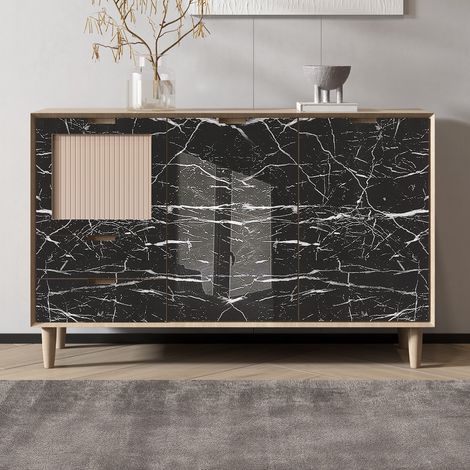 Self-Adhesive PVC Wallpaper with Marble Effect (1/5)