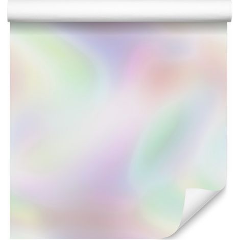 Carta da parati con sfumatura bianca, sfondo bianco per soggiorno e camera da letto 50x1000 cm (1/5)