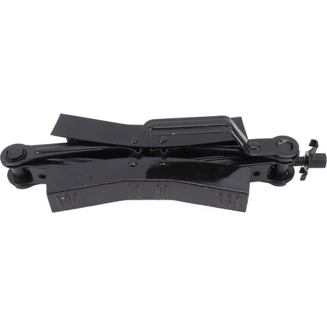 Calage de roues X en acier noir, lot de 3 stabilisateurs avec clé, antirouille pour camping-car, caravane et système de nivellement (1/5)
