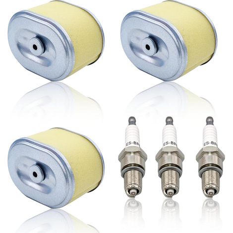 Kit de filtre à air avec pré-filtre pour Honda GX160 GX200 GX140 Adefol Filtre à air avec bougie pièces de rechange pour 5hp 5.5hp 6hp 17210 ZE1 505 moteur (1/5)