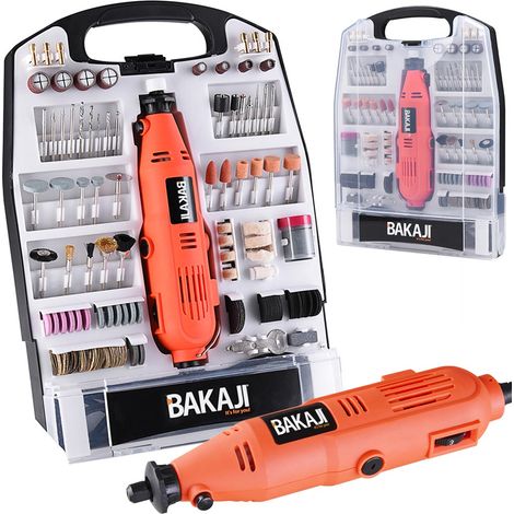 Utensile Rotativo Mini Trapano Fresa Smerigliatrice 135W Mini Drill 233pz