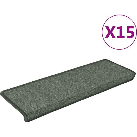 Maison Exclusive - Stufenmatten 15 Stk. 65x21x4 cm Dunkelgrün Rec